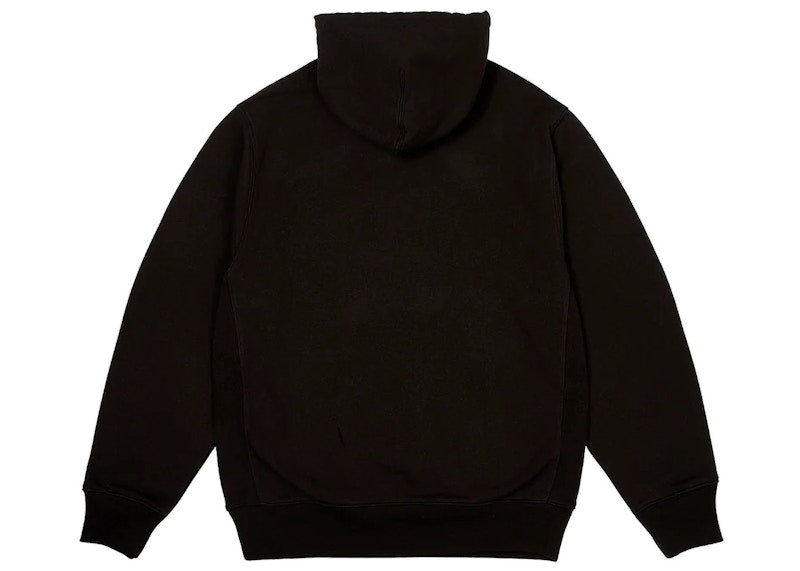 Palace Signature Hood (FW23) Black