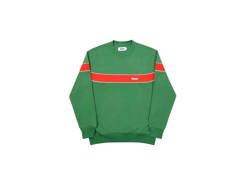 Palace Single Crew Green