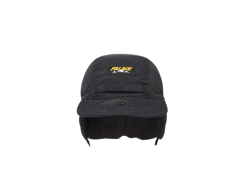 Palace Skurpt Shell Hat Black