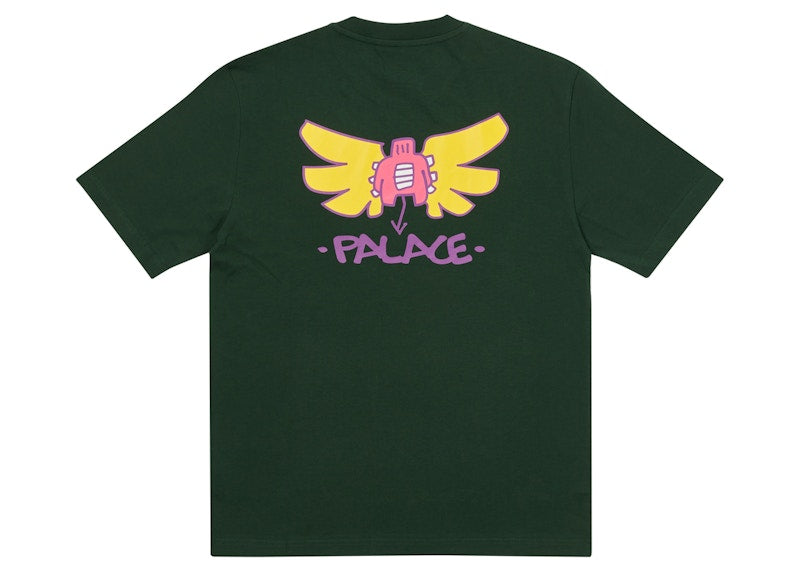 Palace Slap Angel T-shirt Dark Green