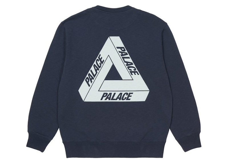 Palace Slub Crew (FW21) Navy