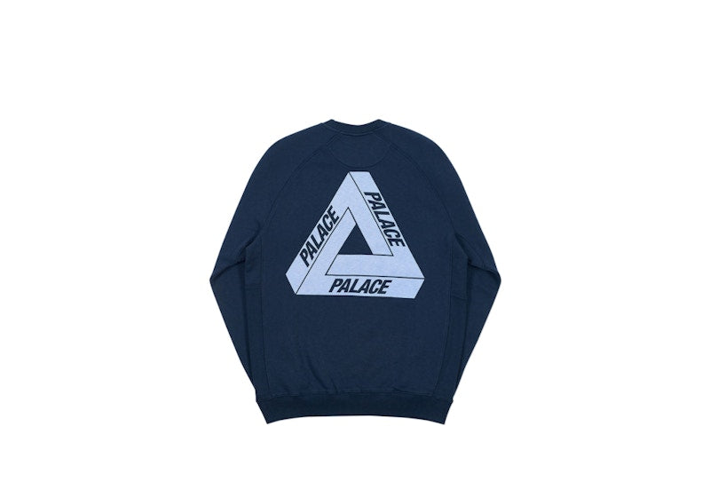 Palace Slub Crew Navy