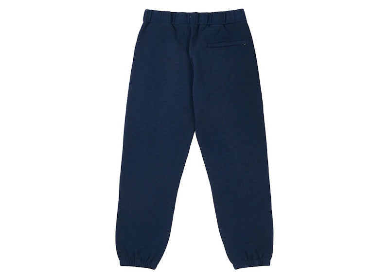 Palace Slub Zig Zag Joggers Navy