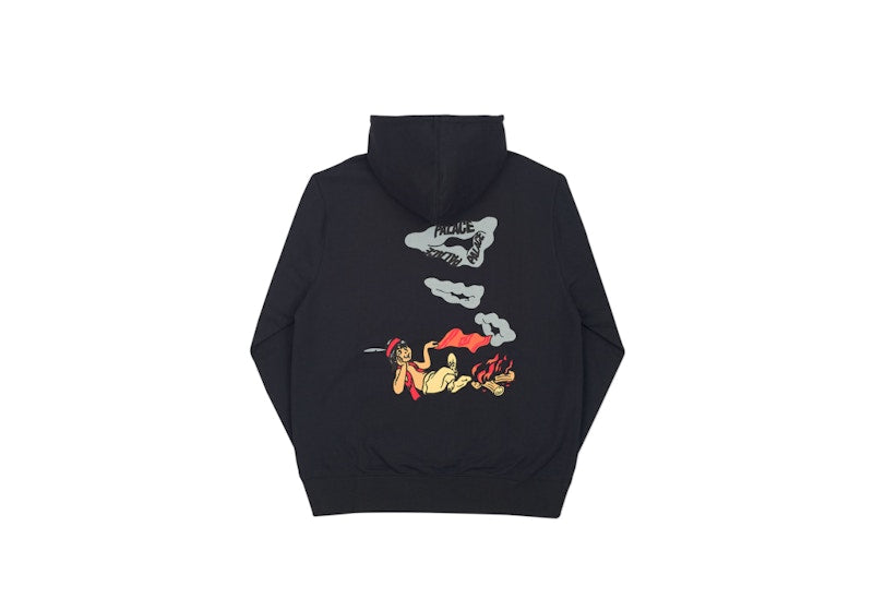 Palace Smoke Sig Hood Black