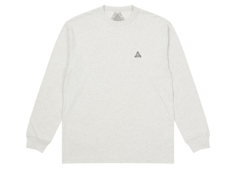 Palace Sofar Longsleeve (FW21) Light Grey Marl