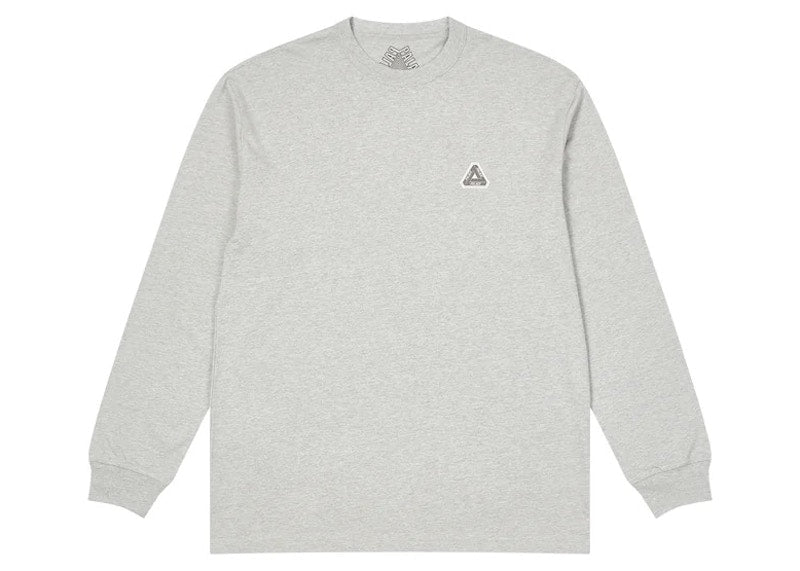 Palace Sofar Longsleeve (SS23) Grey Marl