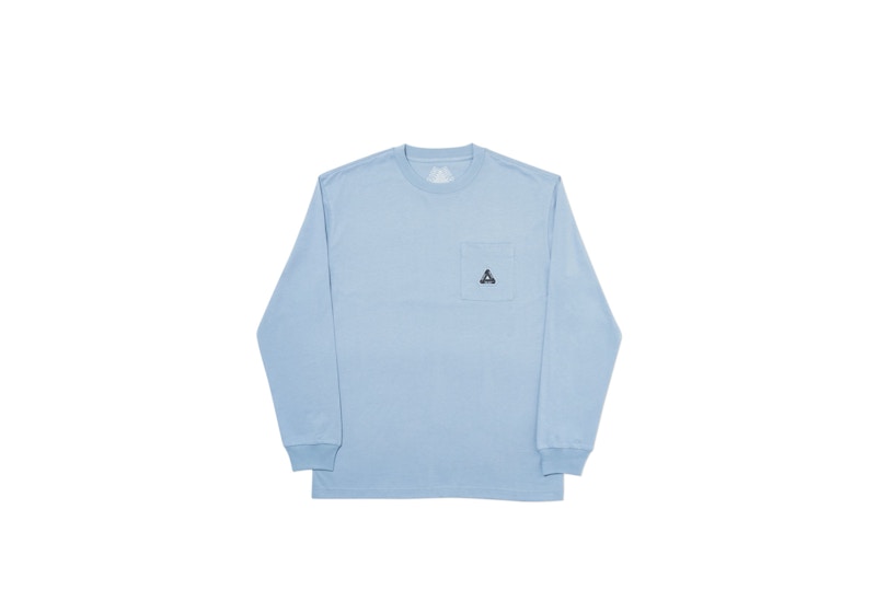 Palace Sofar Pocket (FW19) Longsleeve Mid Blue