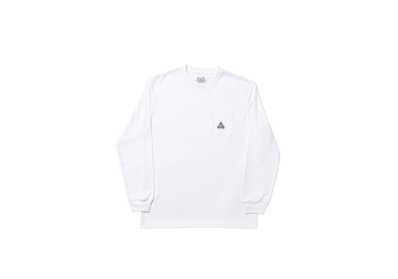 Palace Sofar Pocket Longsleeve White