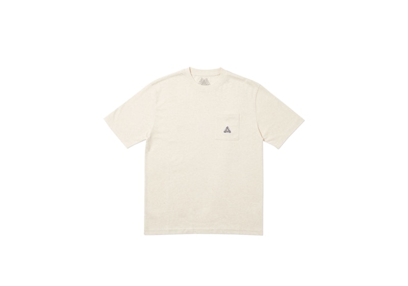 Palace Sofar Pocket T-shirt Oatmeal Marl