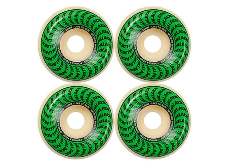 Palace Spitfire Conical Full Formula Natural 54mm Wheels White/Green