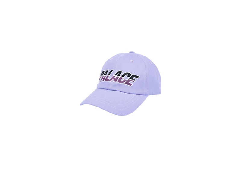 Palace Split Logo Hat Purple