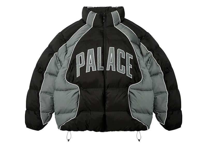 Palace Sport Mit Puffer Jacket Black/Concrete Grey