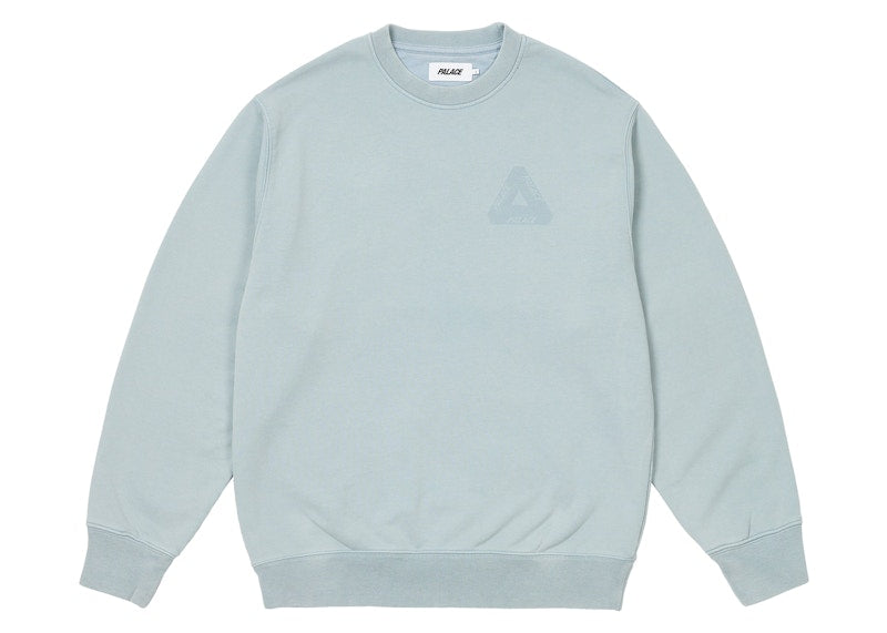 Palace Spray Tri-Ferg Crew Hazy Blue