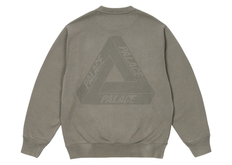 Palace Spray Tri-Ferg Crew Metalico