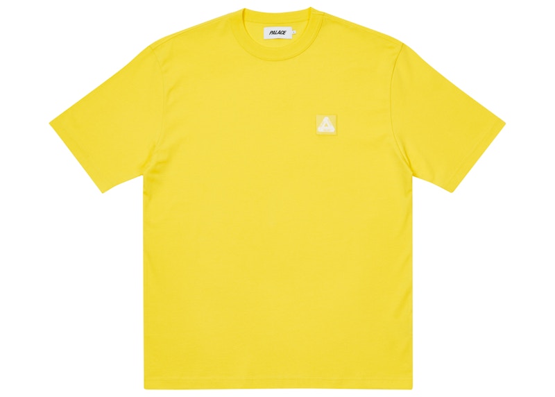 Palace Square Patch T-shirt Yellow