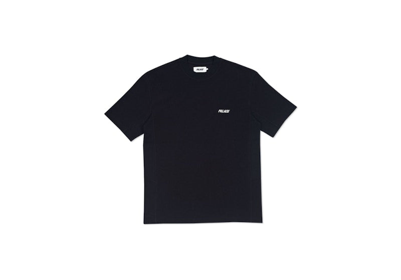 Palace Square Weave Heavy T-shirt Black