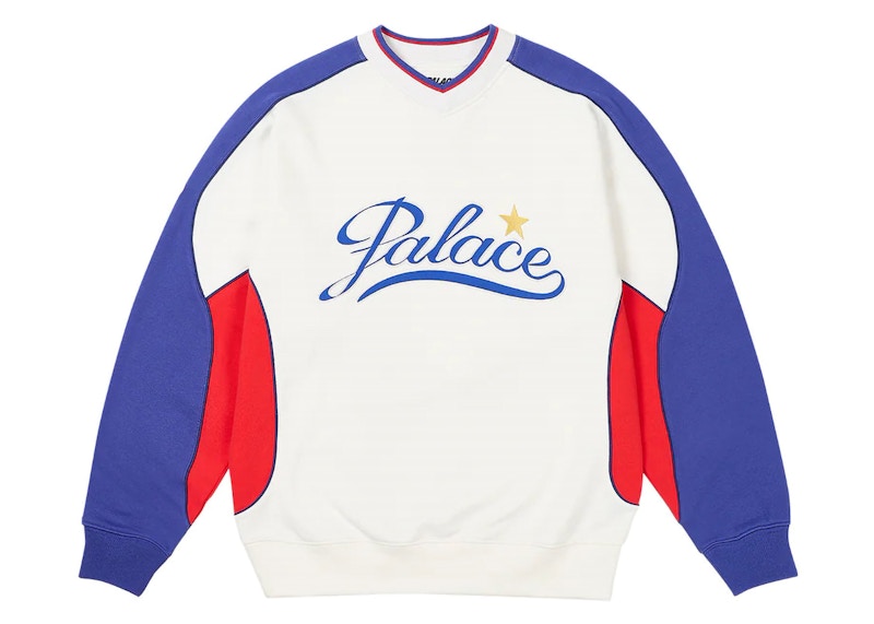 Palace Star Script Crew White