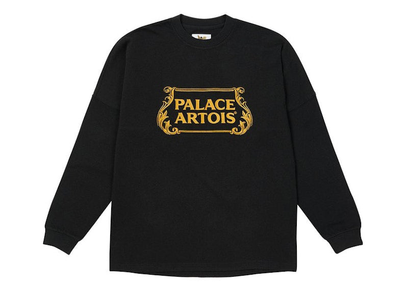 Palace Stella Artois Drop Shoulder Longsleeve Black