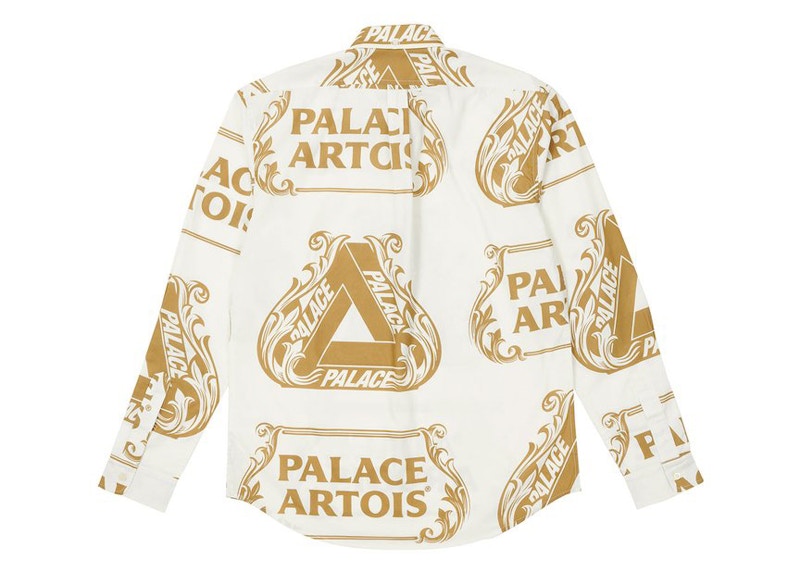 Palace Stella Artois Oxford Shirt White/Gold