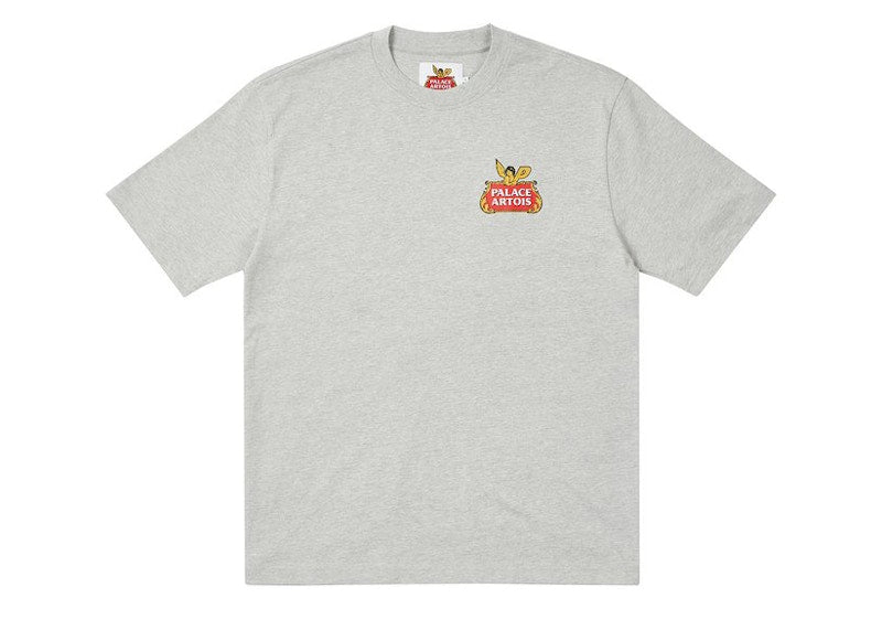 Palace Stella Artois P-Skim T-shirt Grey Marl