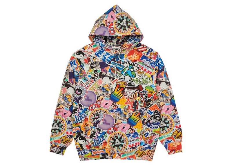 Palace Sticker Pack Hood Multi