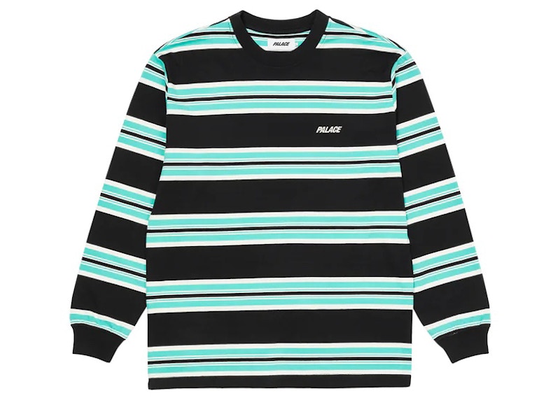 Palace Stoner Stripe Longsleeve Top Black