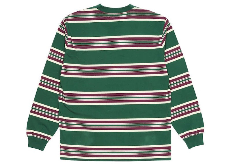 Palace Stoner Stripe Longsleeve Top Green