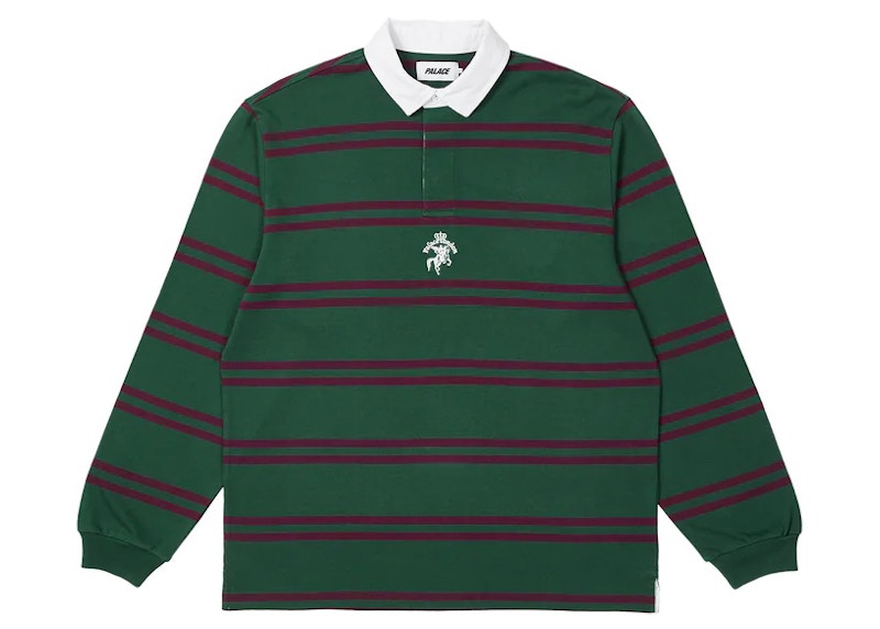 Palace Stripe Rugby Green/Purple