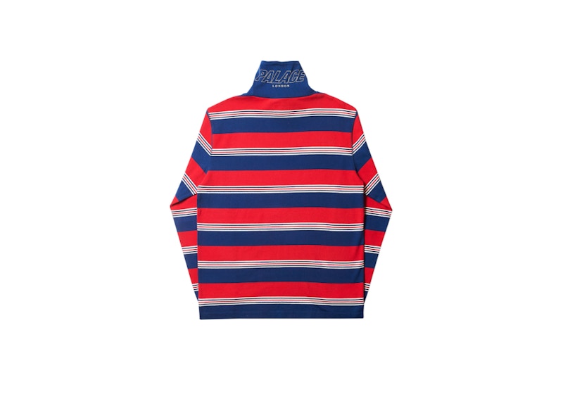 Palace Striped High Roller Top Red/White/Navy