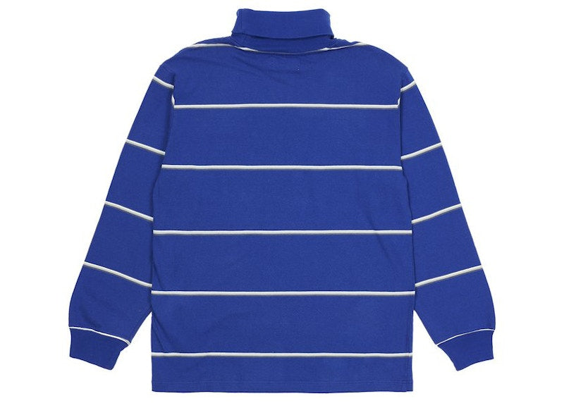 Palace Striped Turtleneck Blue