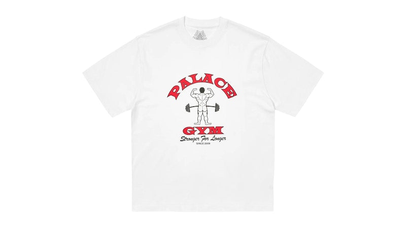 Palace Stronger For Longer T-Shirt White