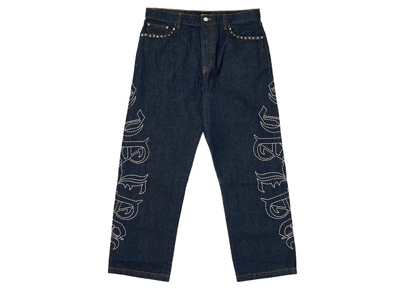 Palace Stud Jean Indigo
