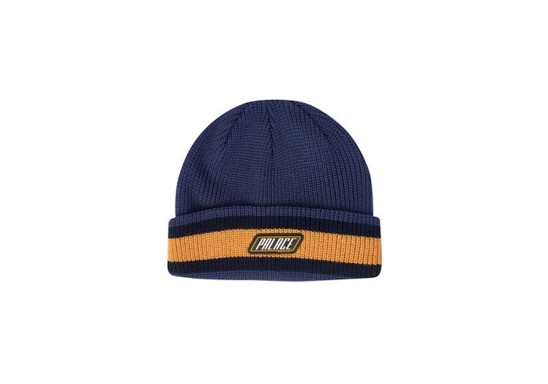 Palace Stuff Knit Beanie Navy