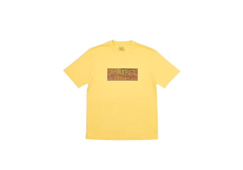 Palace Super Palace T-shirt Yellow