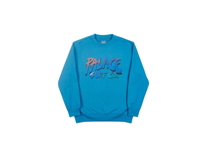 Palace Surf Co Crew Blue