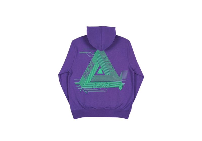 Palace Surkit Hood Purple/Green