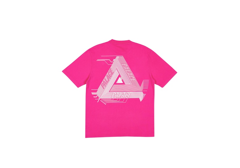 Palace Surkit T-shirt Hot Pink/Grey