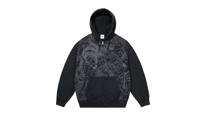 Palace Susanoo Zip Hood Black