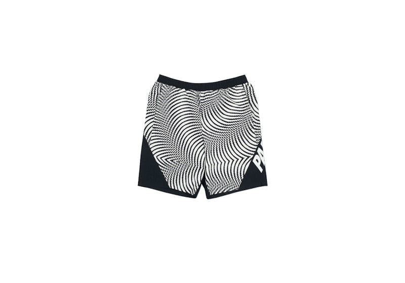 Palace Swirl Shorts Black/White