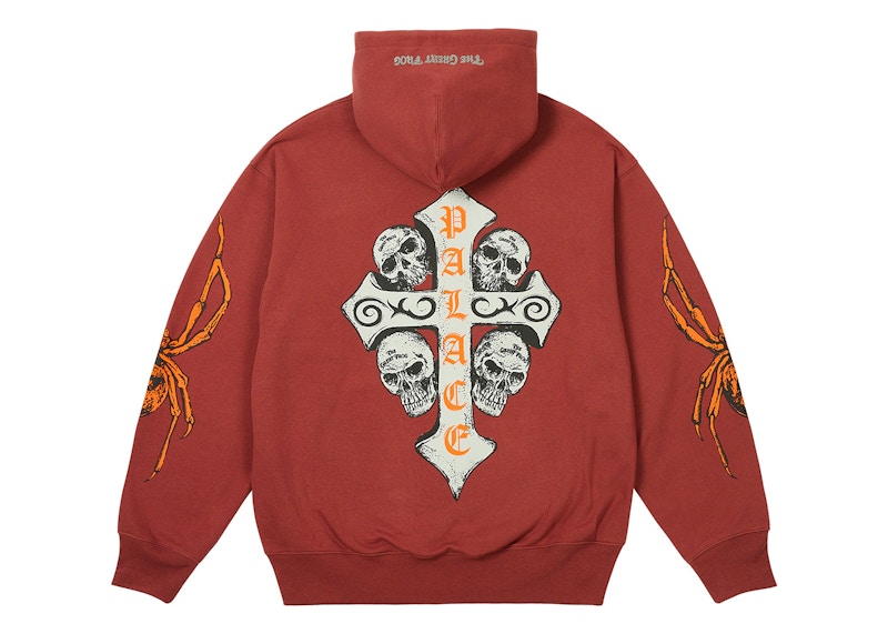 Palace TGF Hood Brown