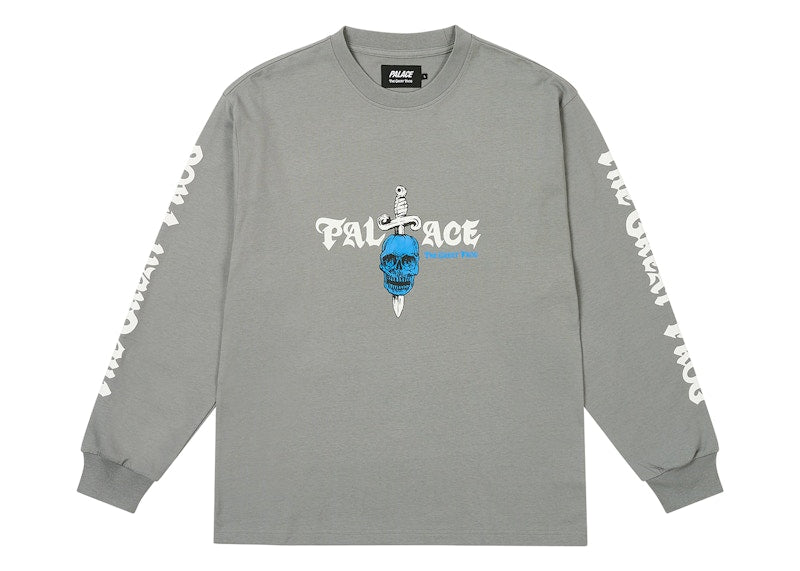 Palace TGF Longsleeve Grey