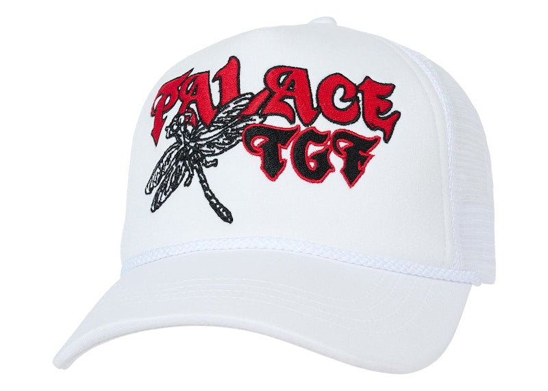 Palace TGF Trucker White