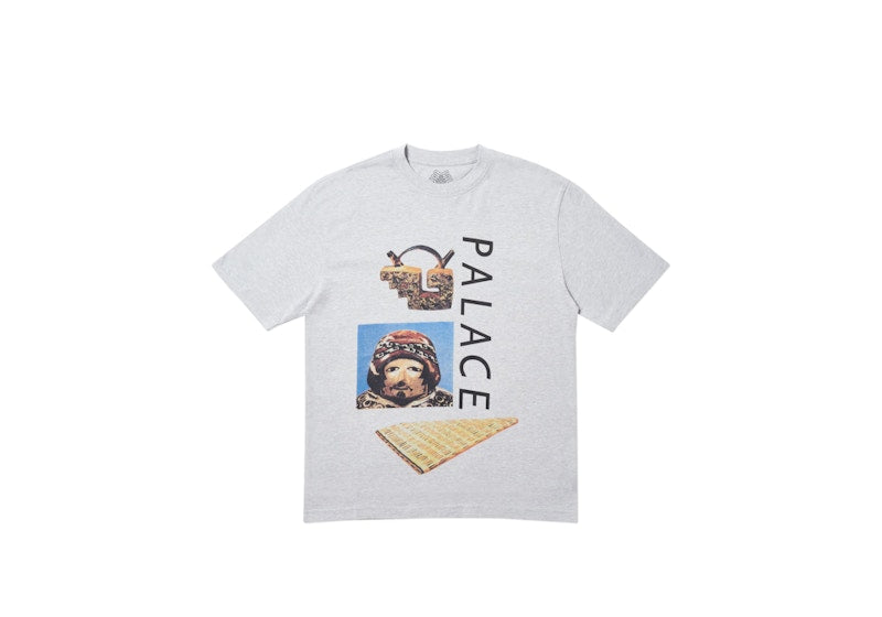 Palace Tactic T-shirt Grey Marl