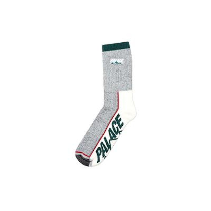 Palace Talking Sock Grey Marl