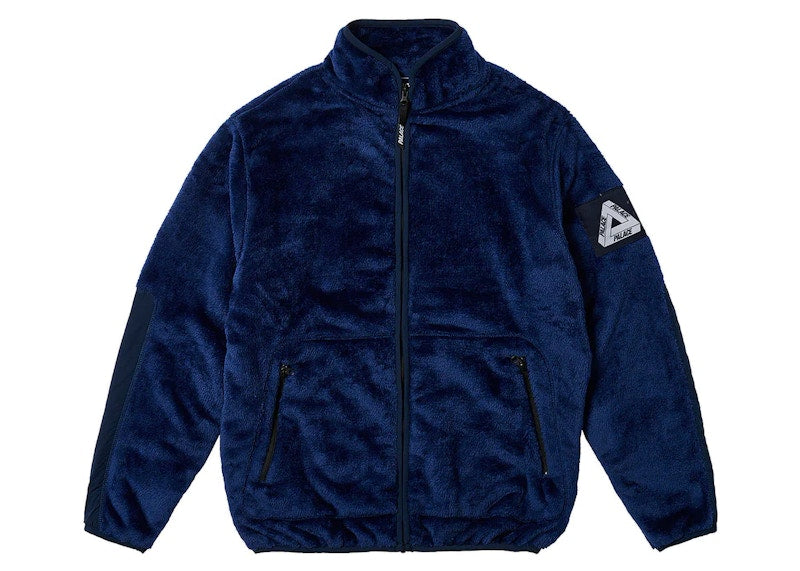 Palace Tech Fleece Funnel Navy