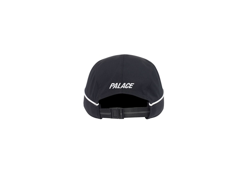 Palace Tech Panel Shell Running Hat Black