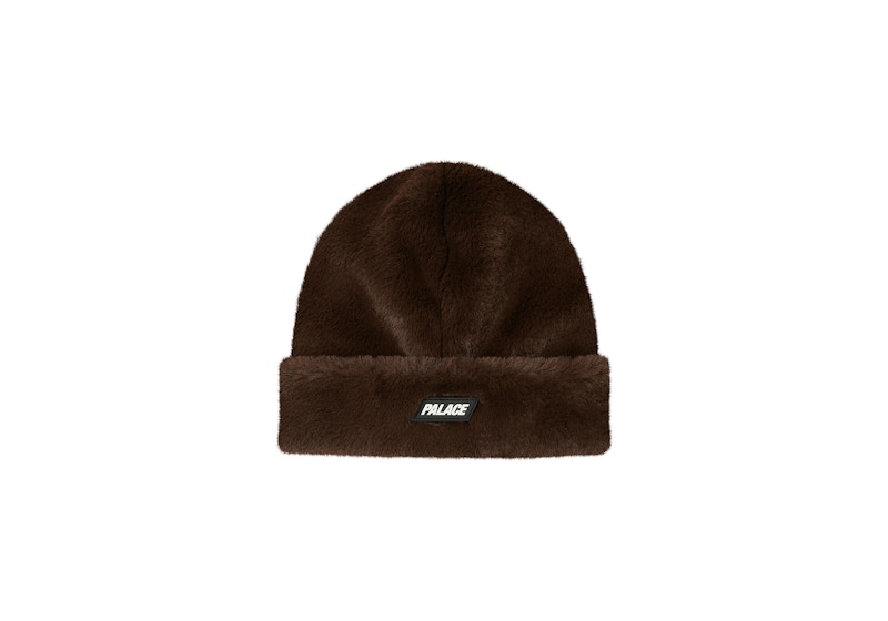 Palace Teddy Beanie Brown