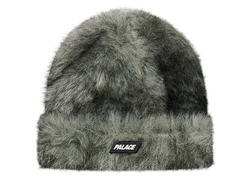 Palace Teddy Beanie Grey