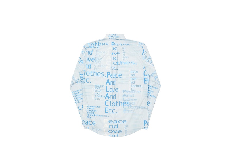 Palace This Is What Palace Stands For Shirt Blue