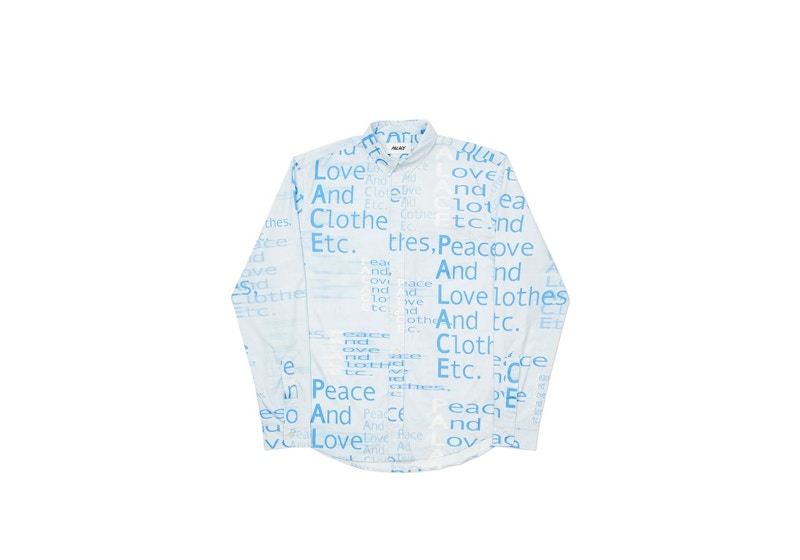 Palace This Is What Palace Stands For Shirt Blue